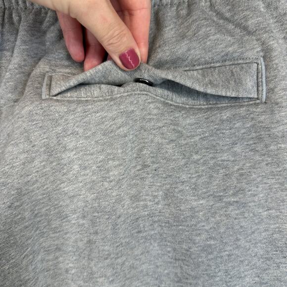 Nike Pants Men's Sweatpants Joggers Drawstring Size Medium Gray Cotton Blend - Picture 11 of 12